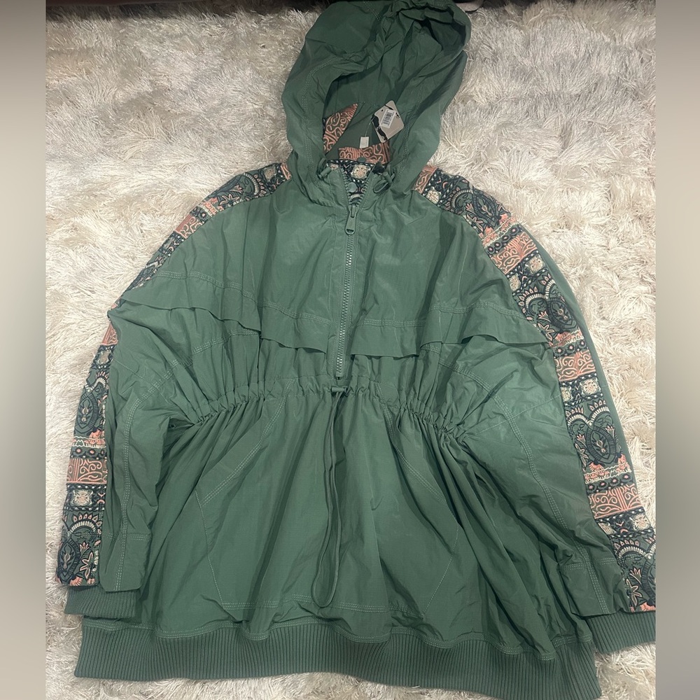 NWT Free People Embroidered Jacket